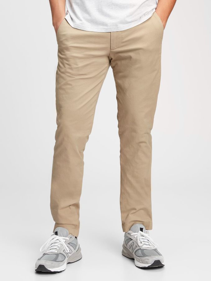 Beige Slim Fit Modern Chinos (K10928) | £26