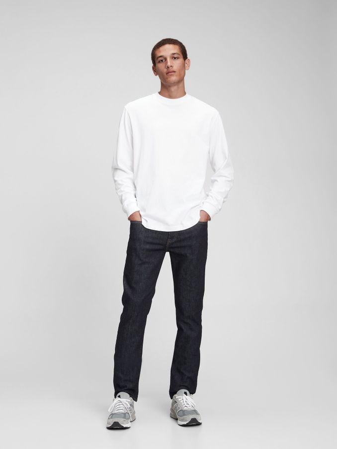 Dark Indigo Blue Slim Fit Comfort Stretch Soft Jeans (K12347) | £55