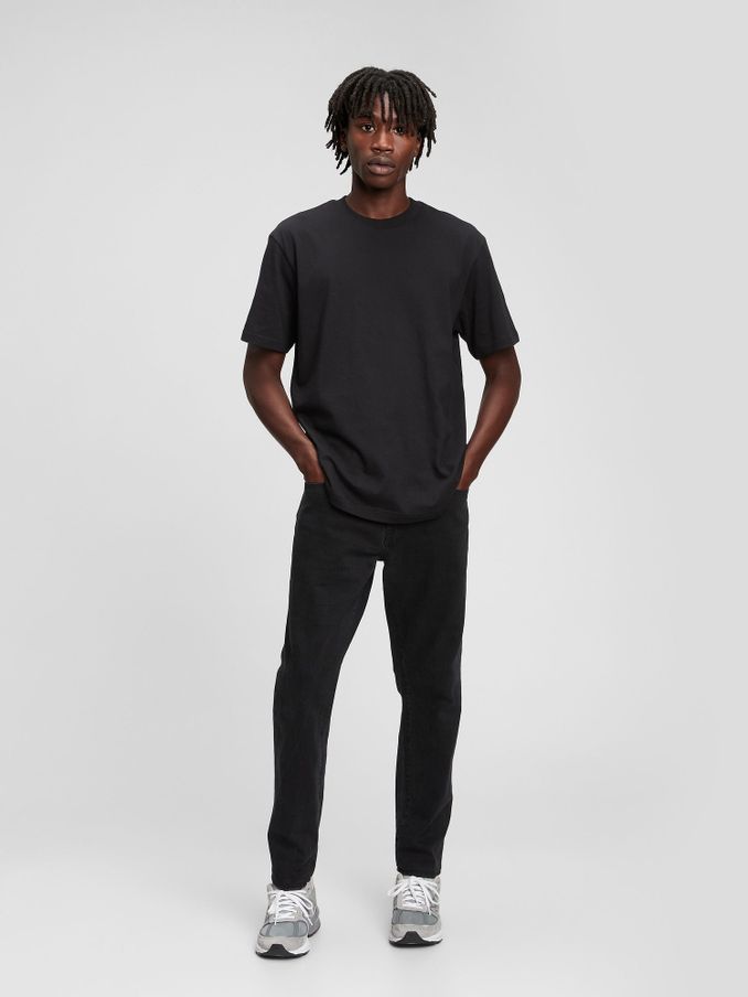 Black Slim Fit Comfort Stretch Soft Jeans (K12349) | £55