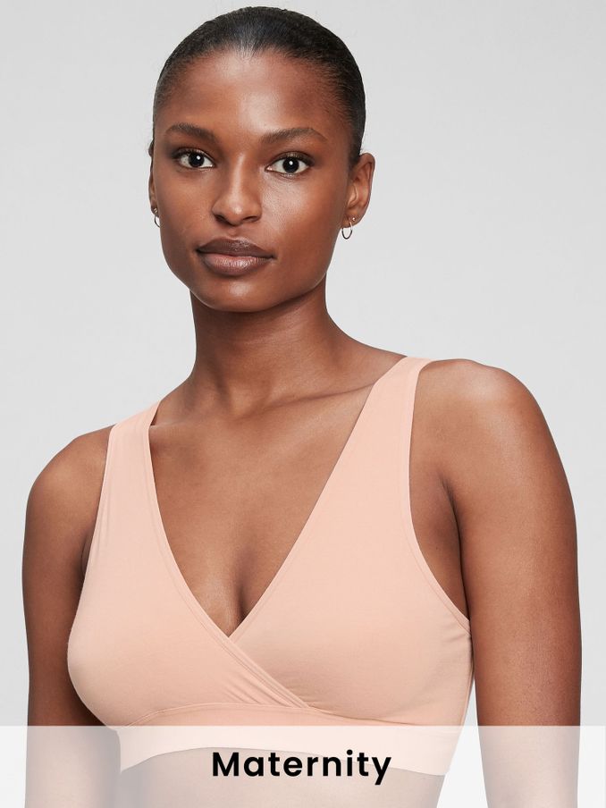 Pink Maternity Nursing Lounge Bralette (K12438) | £10