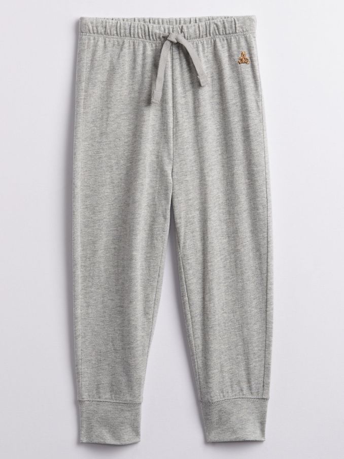 Light Heather Grey Brannan Bear Pull On Joggers (Newborn-5yrs) (K12840) | £4