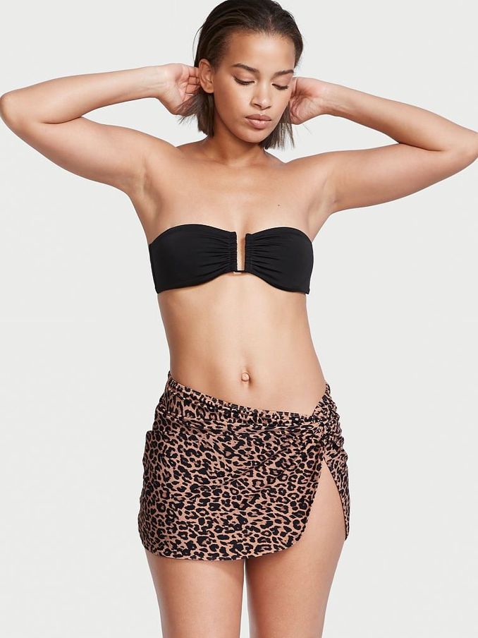 Leopard Animal Print Sarong Cover Up (K15041) | £12
