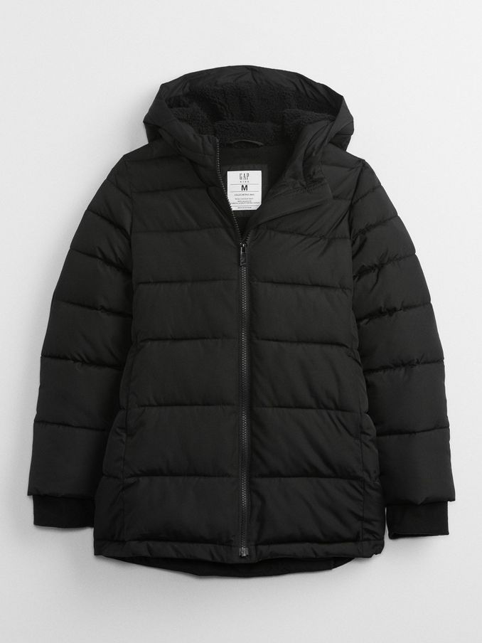 Black Cold Control Max Puffer Coat (K15331) | £25