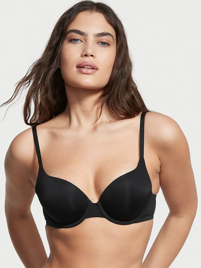 Black strap Full Cup Push Up Bra (K16821) | £35