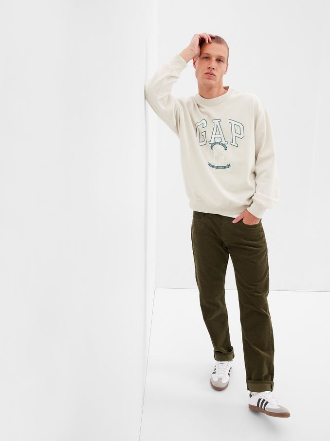 Green Corduroy Slim Jeans (K17394) | £25