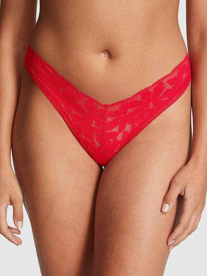 Red Pepper Lace Brazilian Knickers (K21624) | £4