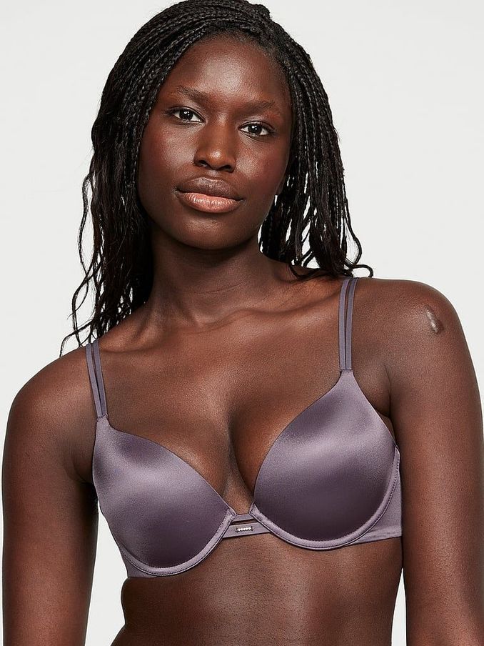 Tornado Purple Smooth Plunge Push Up Bra (K22576) | £18