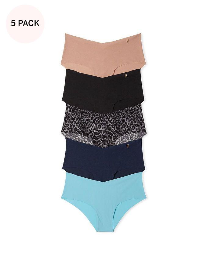 Nude/Black/Blue Hipster 5 Pack Knickers (K22770) | £27