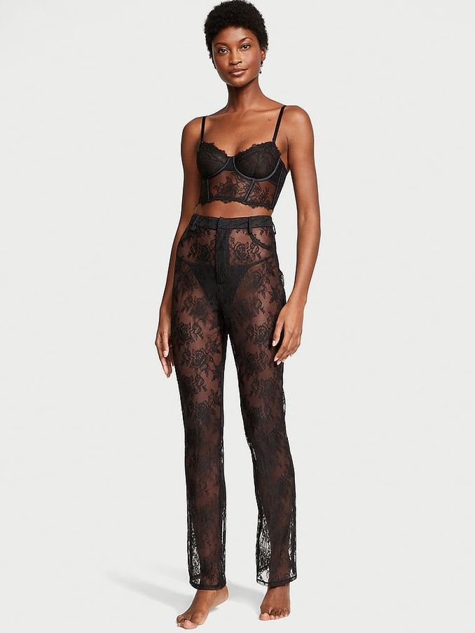 Black Archive Lace Pant (K30760) | £54
