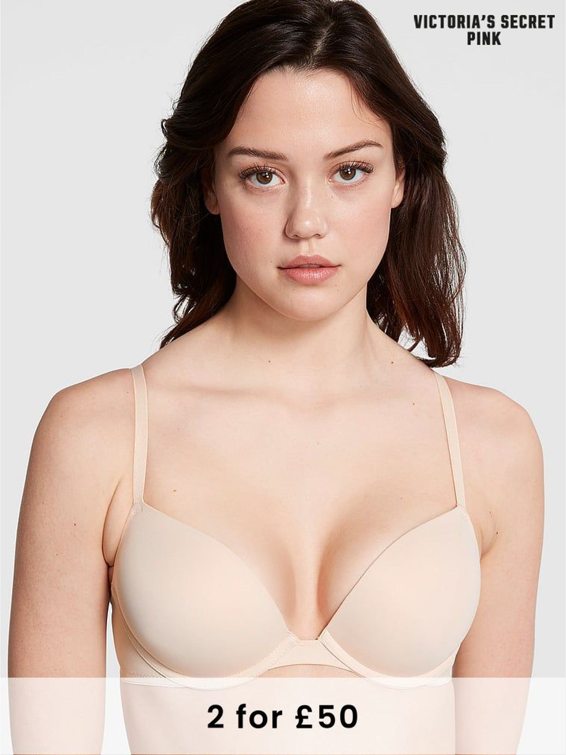 Nude Marzipan Super Push Up Bra (K30911) | £29