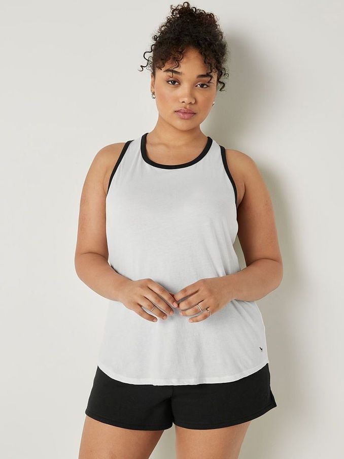 Optic White Everyday Ringer Tank (K39073) | £8