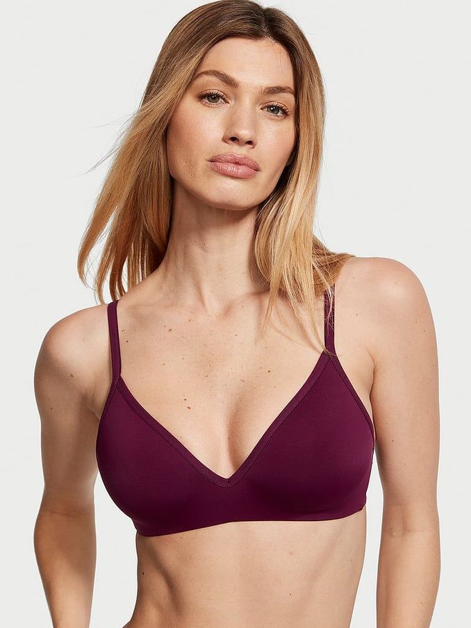 Kir With Black Red Mini Logo Non Wired Lightly Lined Bra (K43656) | £14