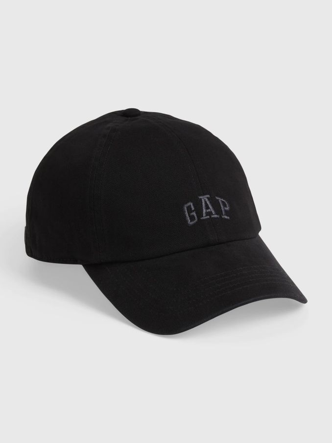 Black Adult Logo Baseball Hat (K44538) | £7