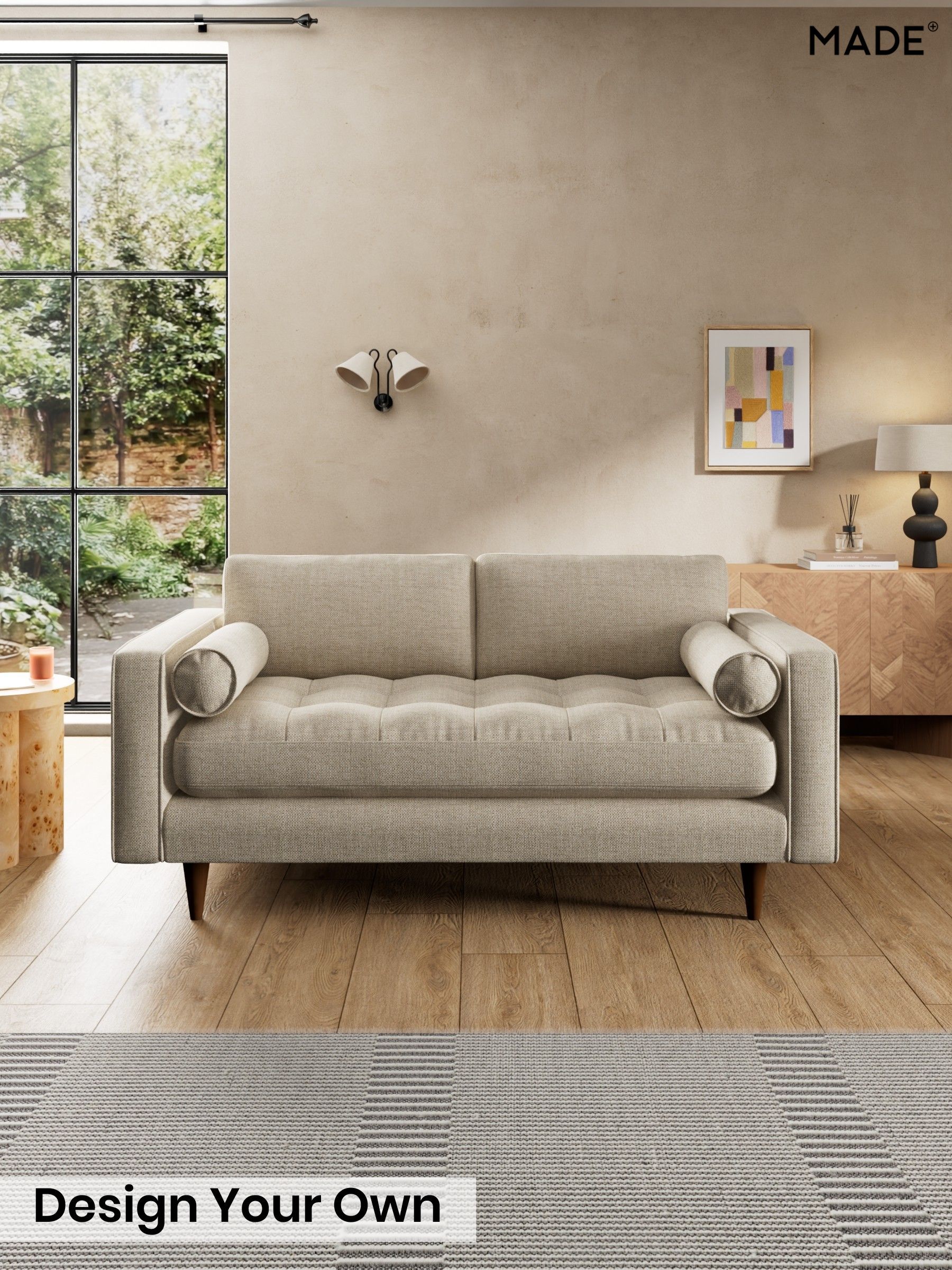 Basket Weave/Mid Natural - Scott By Made