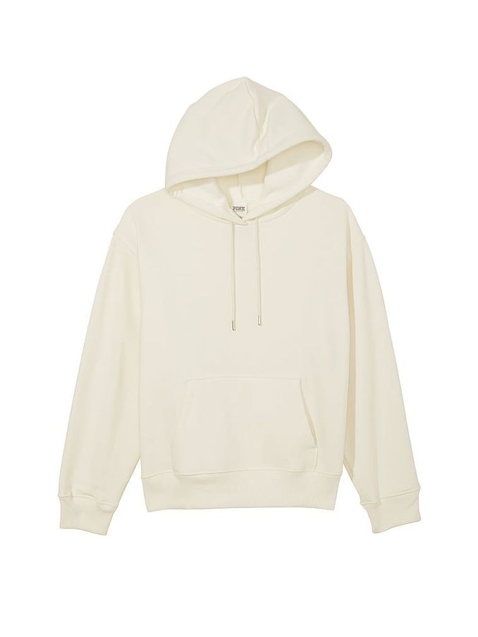 Cream Oversized Premium Fleece Oversized Hoodie (K49808) | £25