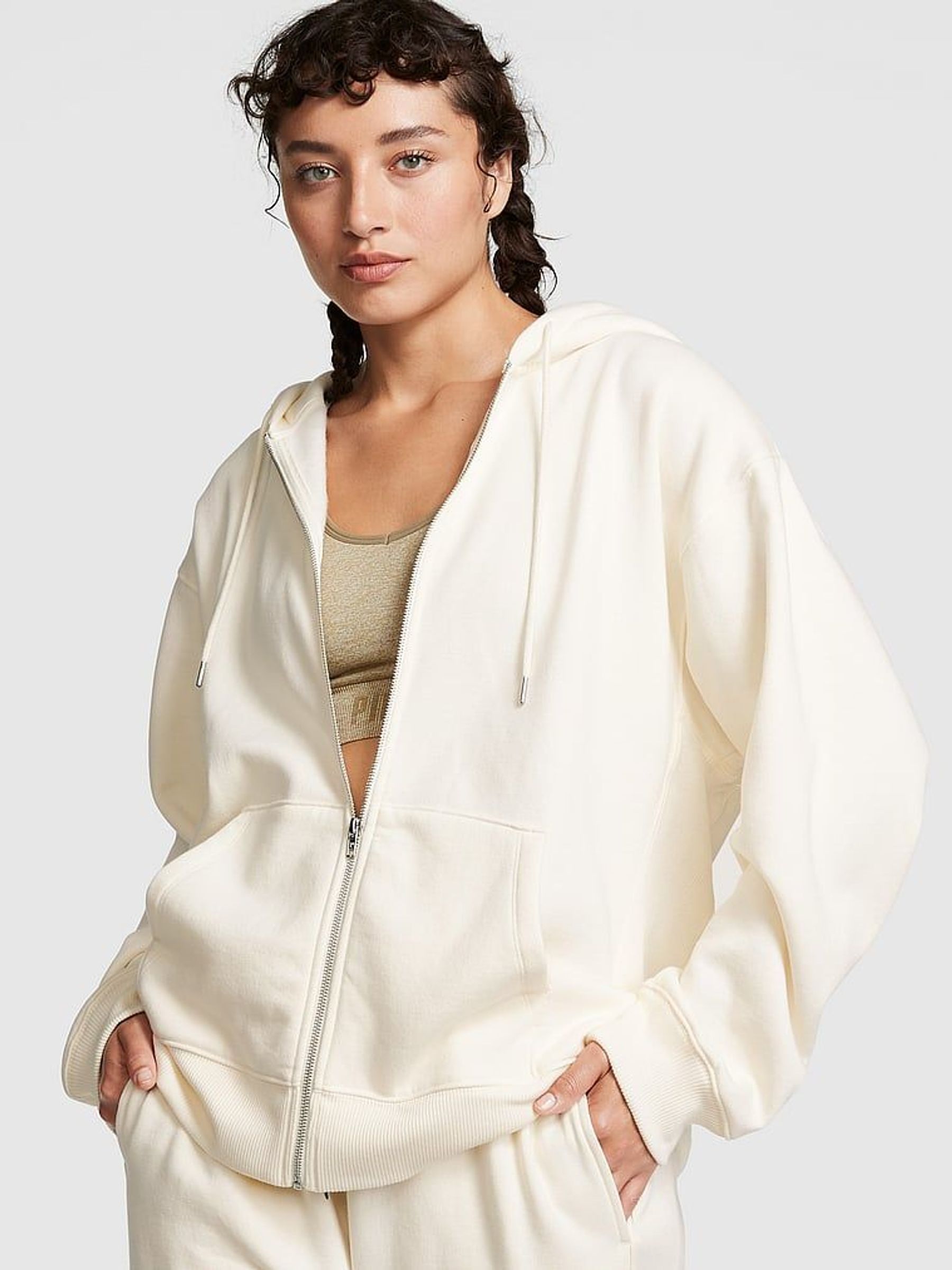 Cream Hoodie (K55453) | £25