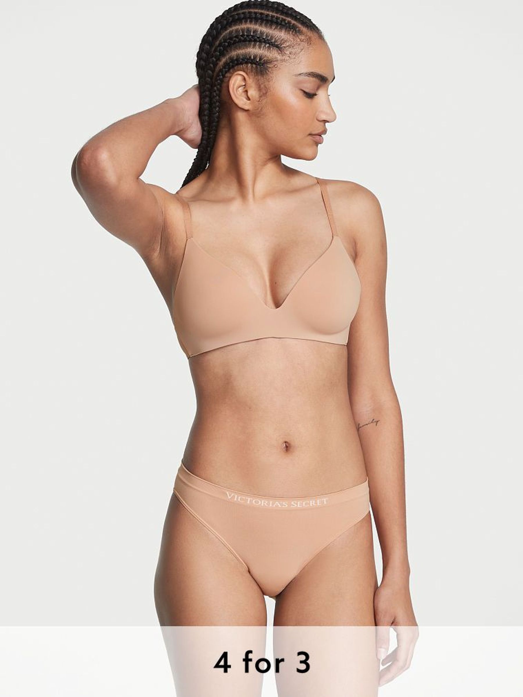 Nude Praline Bikini Knickers (K59449) | £9