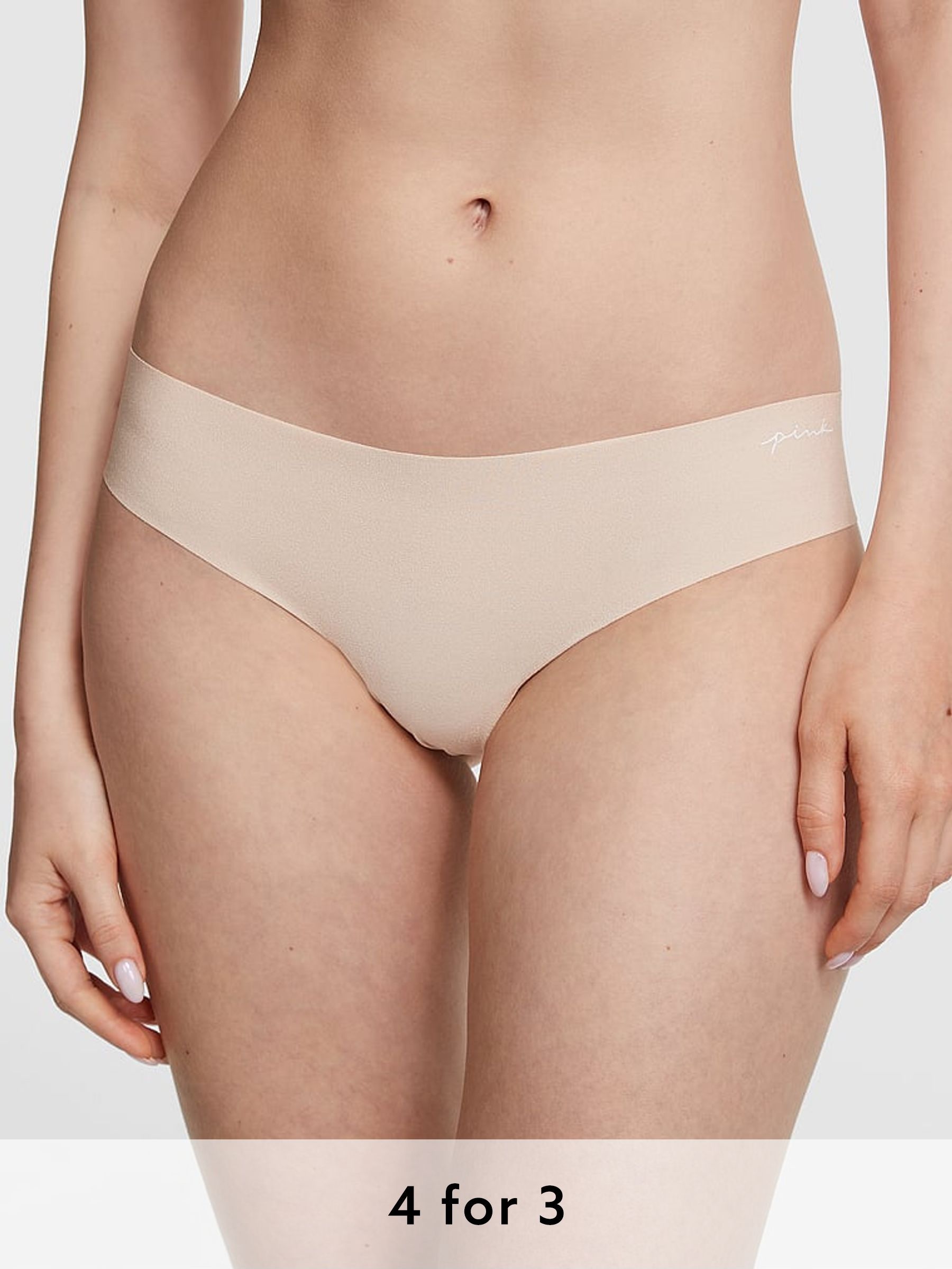 Marzipan Nude No Show Thong Knickers (K59457) | £9