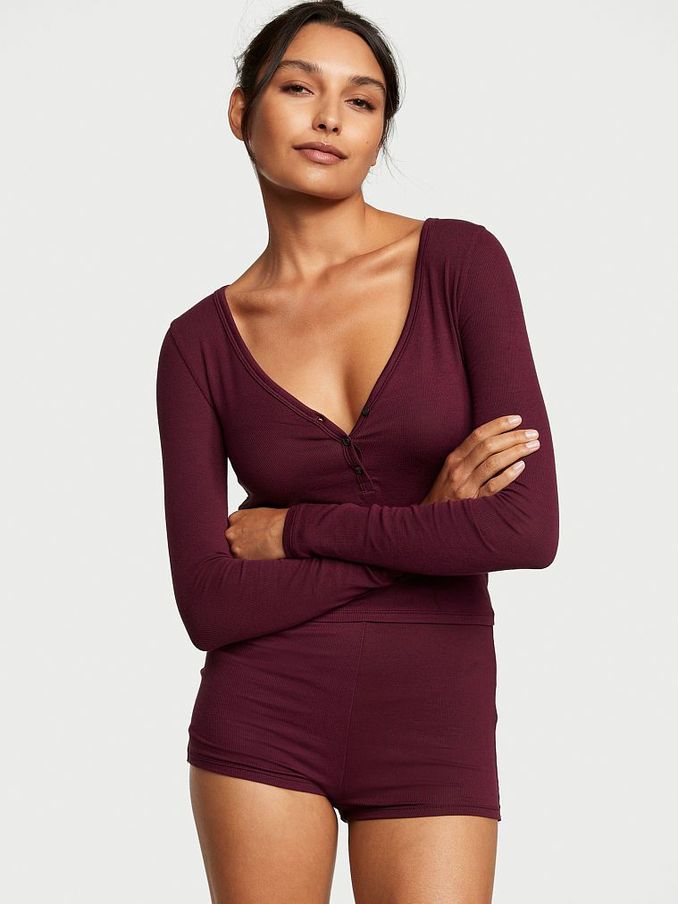 Kir Red Modal Short Pyjamas (K64176) | £19