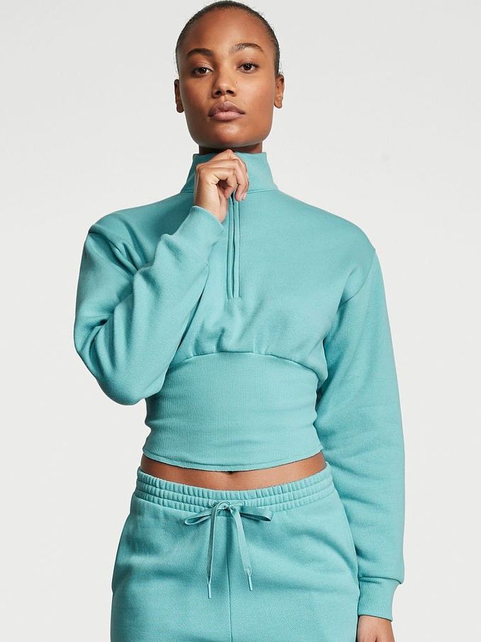 Fountain Blue Fleece Fleece Sweatshirt (K66213) | £18
