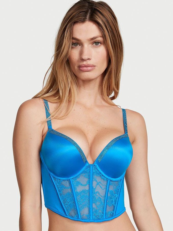 Shocking Blue Adds 2 Cups Bombshell Corset Bra Top (K70226) | £30