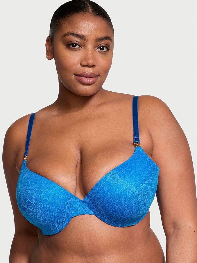 Shocking Blue Icon Push Up Demi Bra (K70234) | £18
