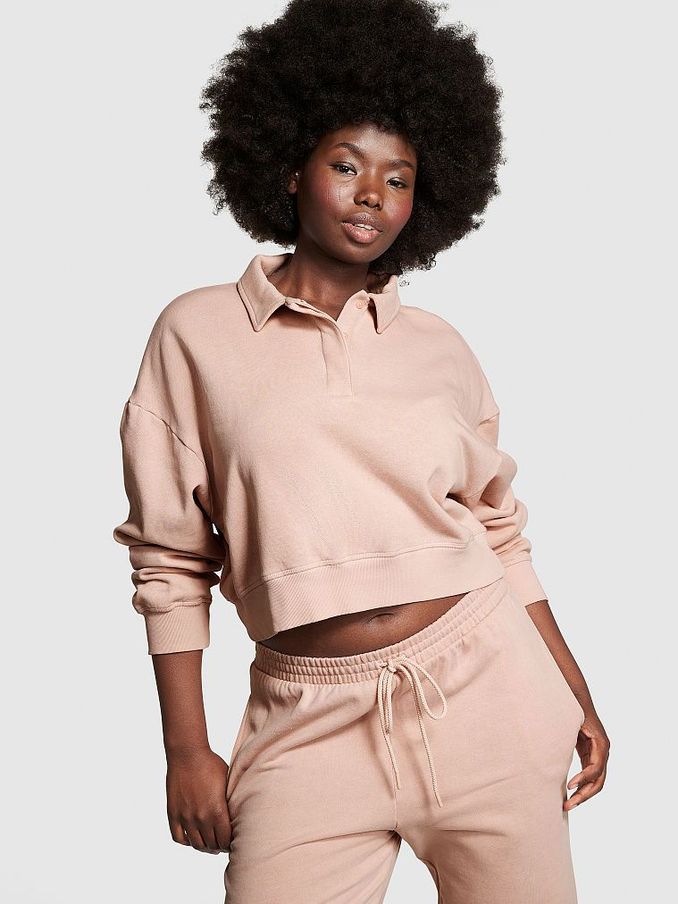 Wanna Be Pink Fleece Sweatshirt (K70619) | £15