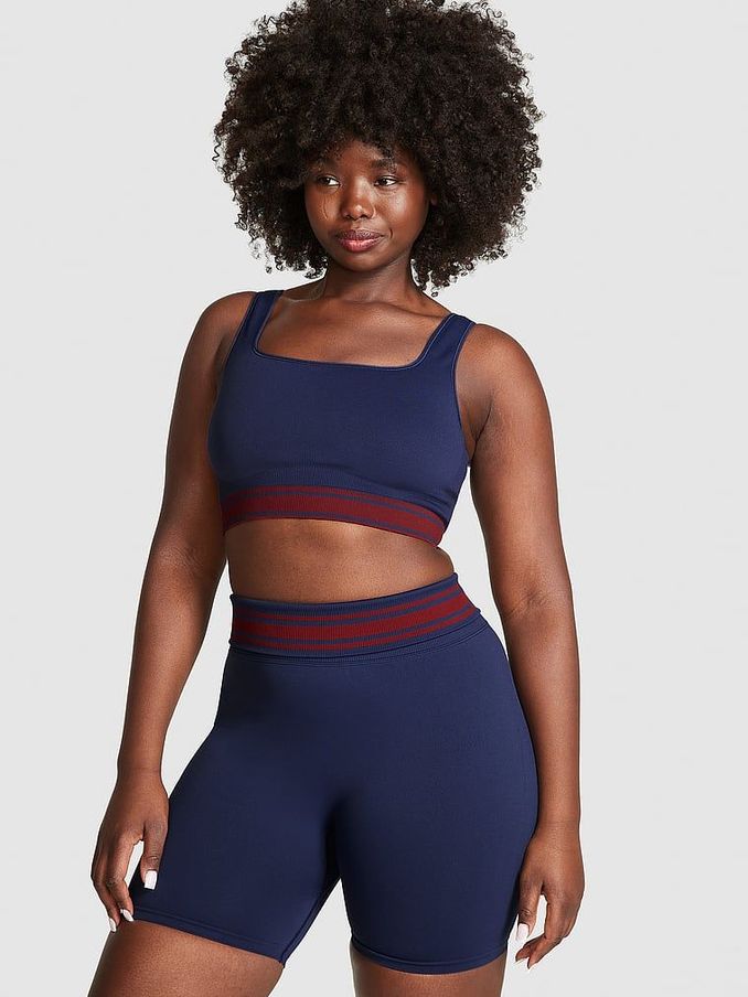 Midnight Navy Blue Seamless Cycling Short (K70646) | £14