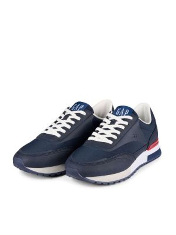 Navy Blue New York Low Top Trainers (K71726) | £56