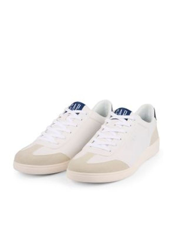 White Seattle Low Top Trainers (K71730) | £75