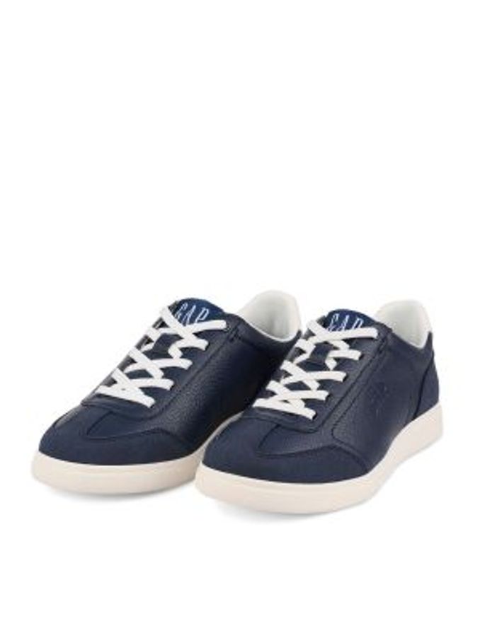 Navy Blue Seattle Low Top Trainers -  Kids (K72005) | £65
