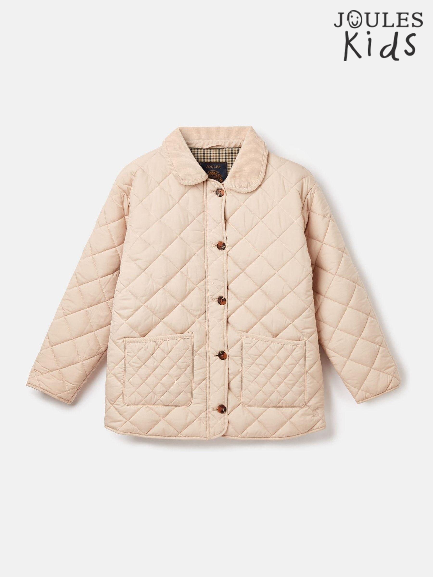 Kids' Mayberry Natural Quilted Jacket (K73434) | £23 - £25