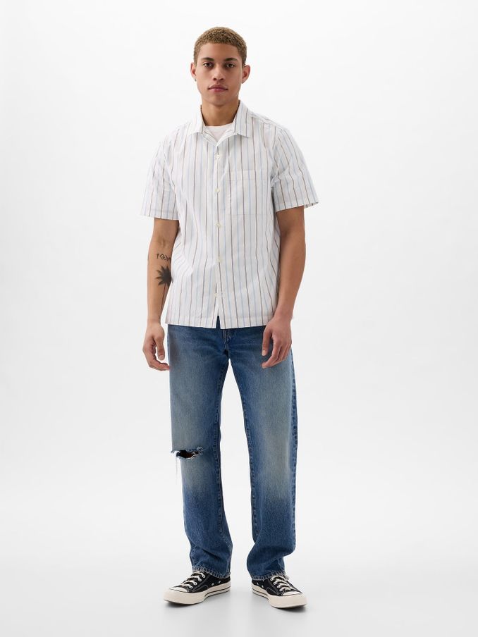White All-Day Standard Fit Poplin Shirt (K73470) | £9