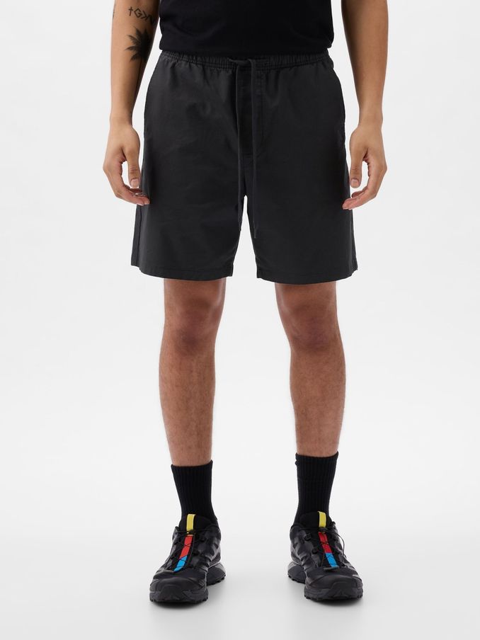 Black Short Length 4' Chino Shorts (K73481) | £15