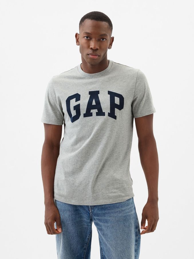 Grey Everyday Logo 100% Cotton Crew Neck Short Sleeve T-Shirt (K73497) | £14