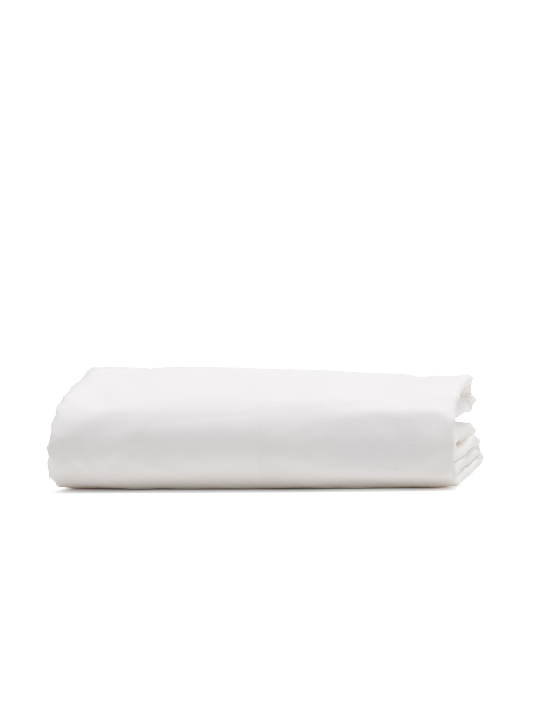 Bedfolk White Classic 100% Cotton Deep Fitted Sheet (K73921) | £40 - £55