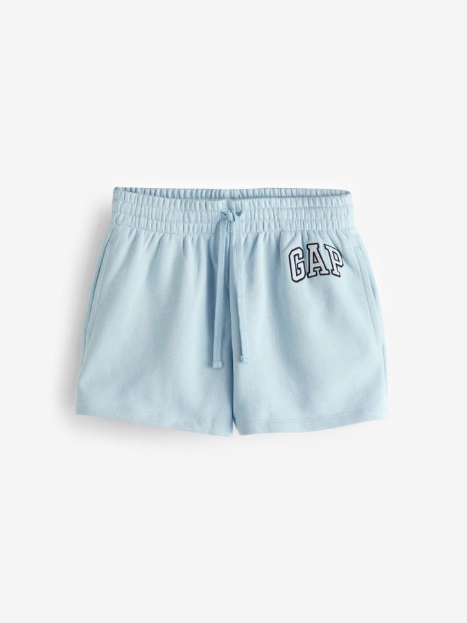 Blue Pull On Logo Jogger Shorts (K74971) | £16