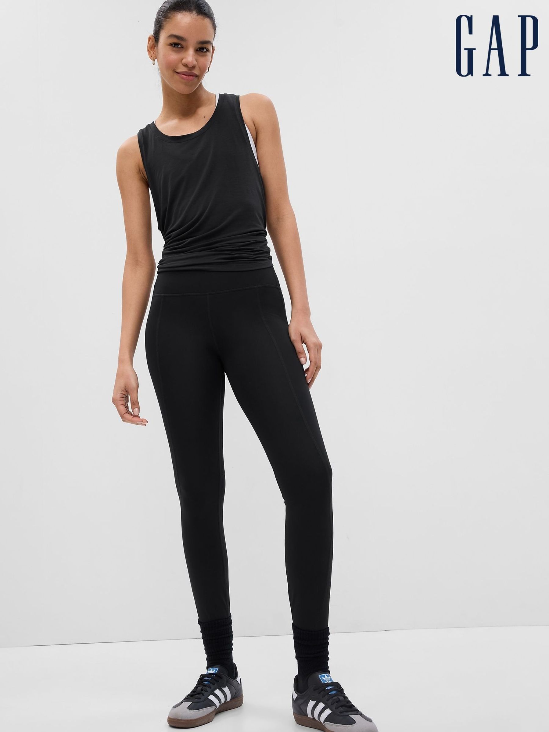 Black Sleevless Muscle Vest (K75048) | £18