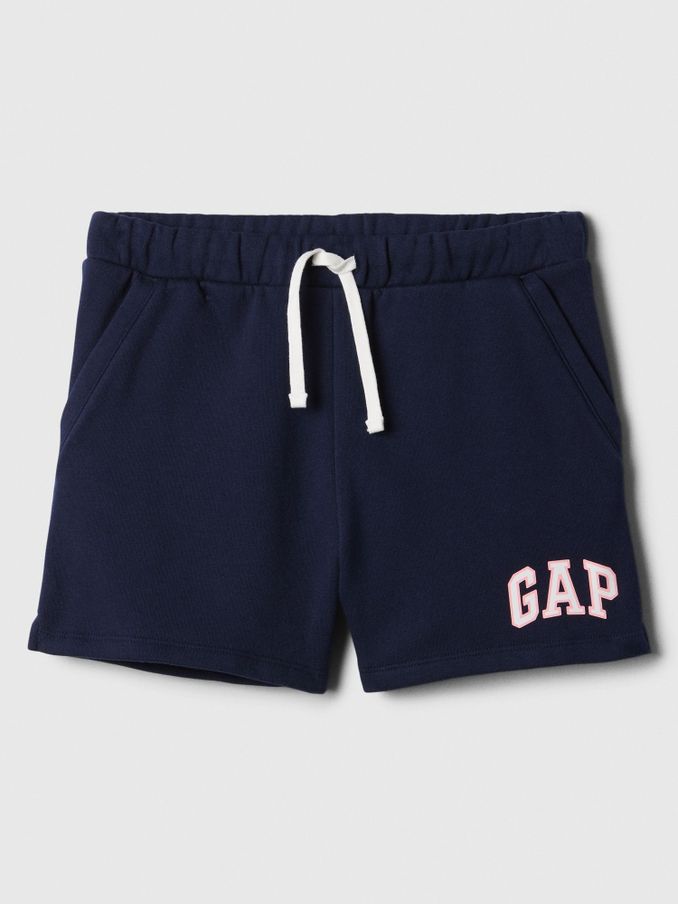 Blue Pull On Logo Jogger Shorts (4-13yrs) (K75518) | £14
