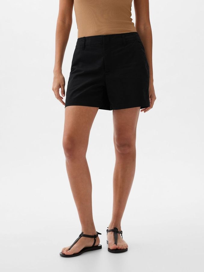 Black 4" Chino Shorts (K75560) | £12
