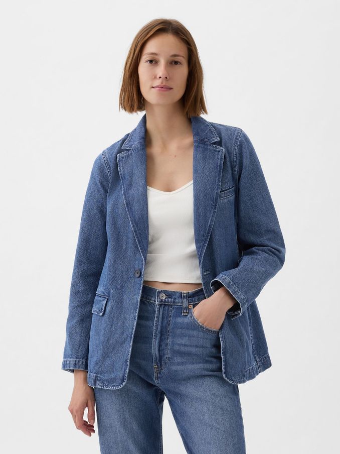 Blue Denim Blazer (K78138) | £31