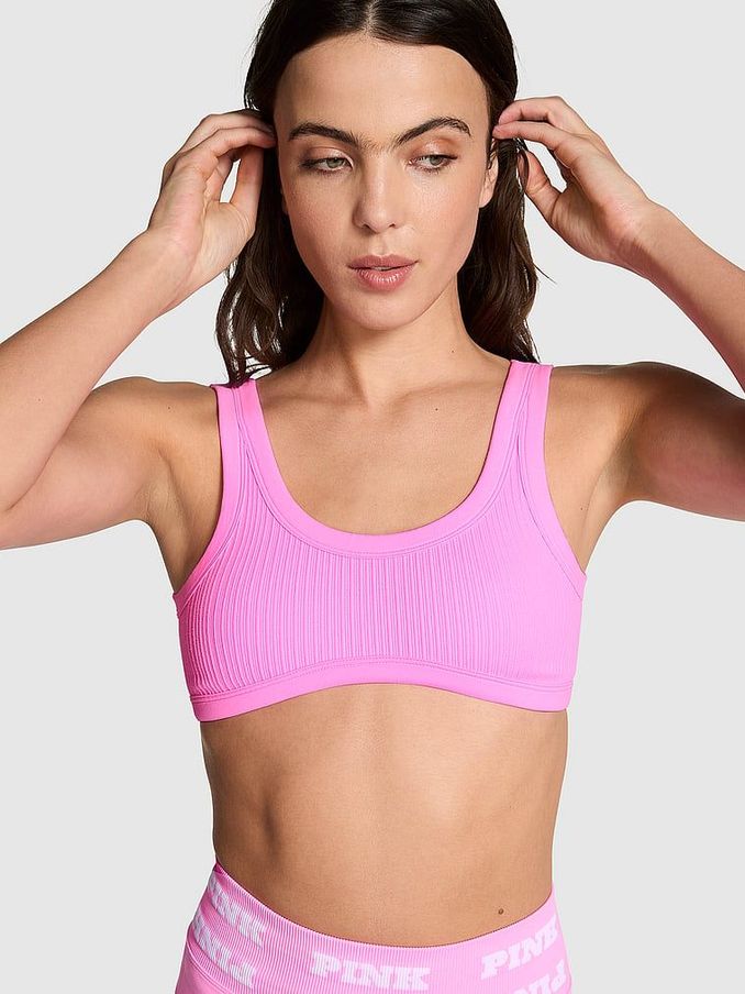 Lola Pink Seamless Low Impact Sports Bra (K79768) | £12
