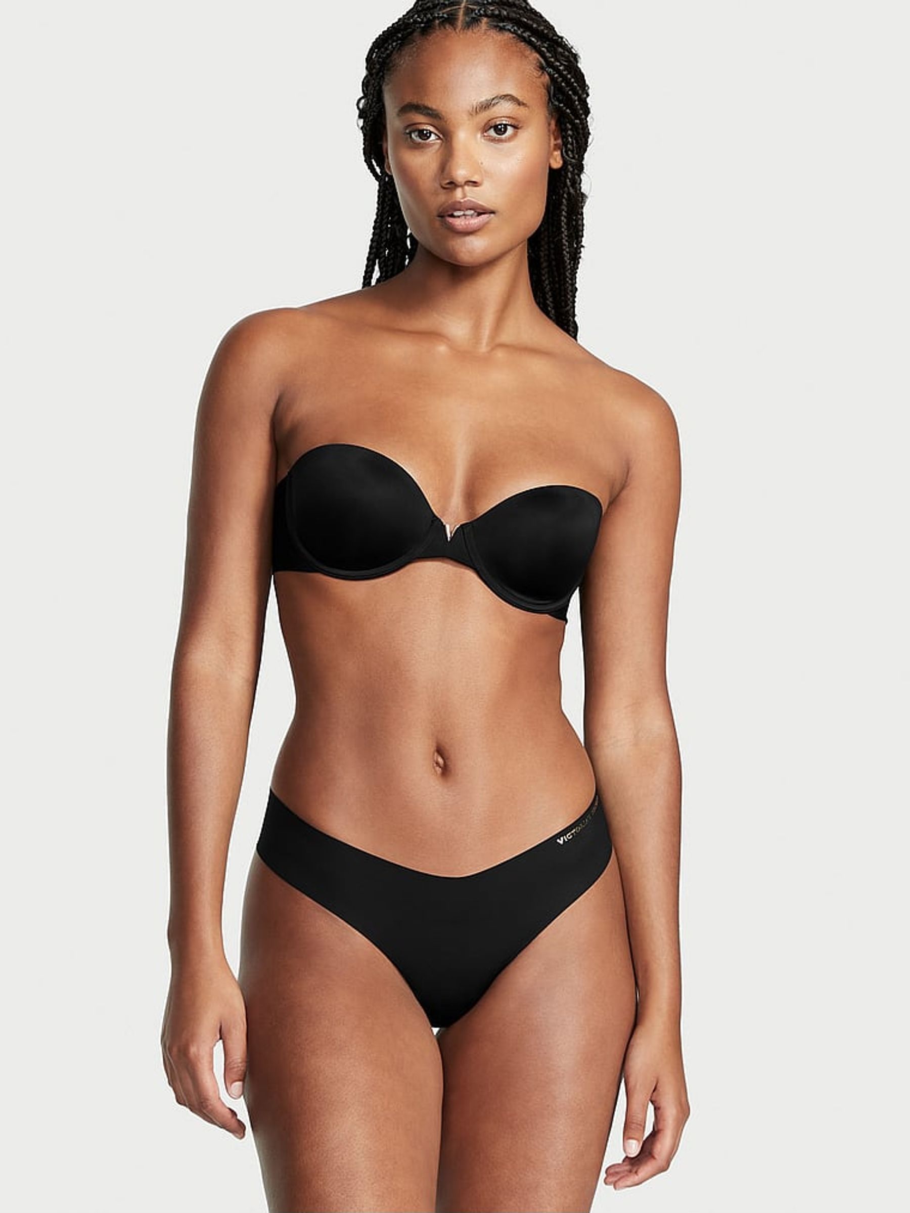 Black Strapless Lightly Lined Strapless Bra (K79802) | £45