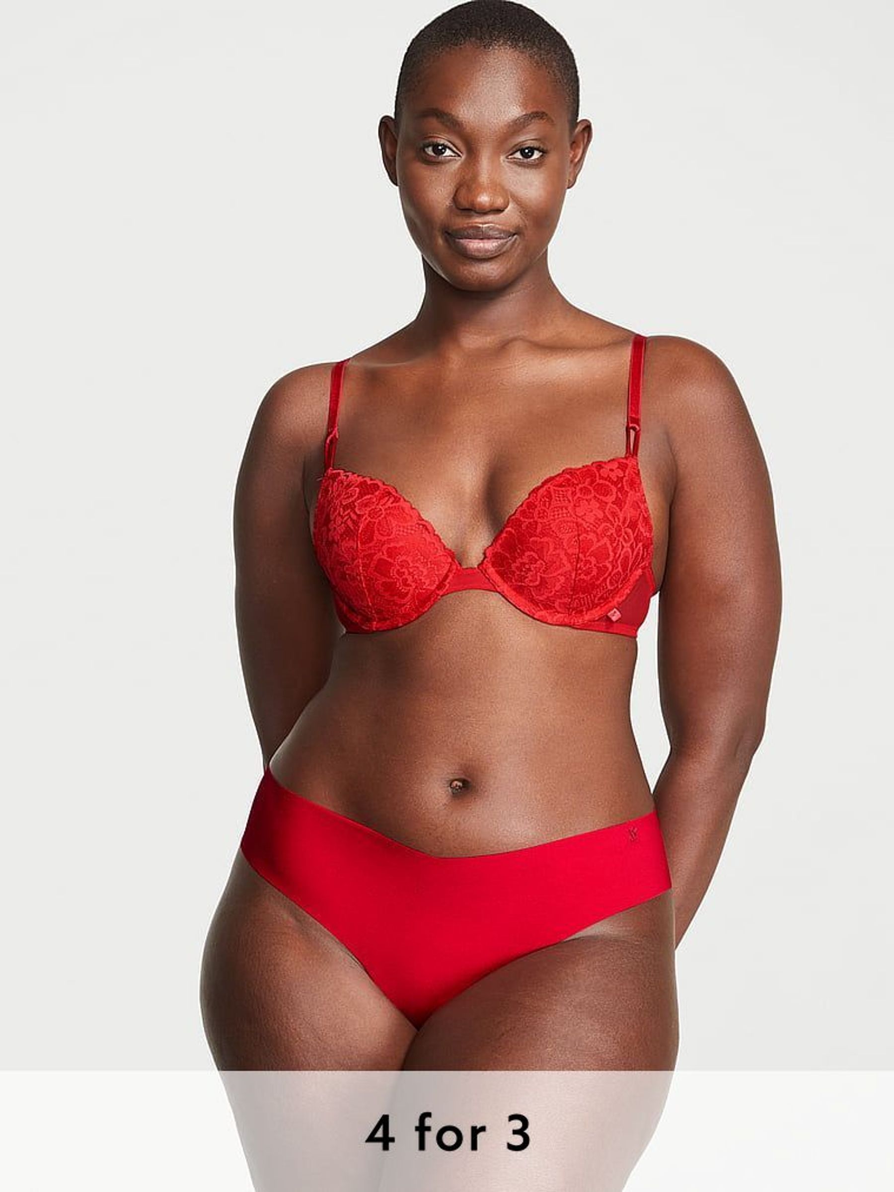 Lipstick Red Thong Knickers (K80612) | £9