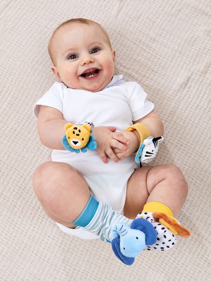 Safari Wrist and Ankle Rattle Set (K88266) | £16