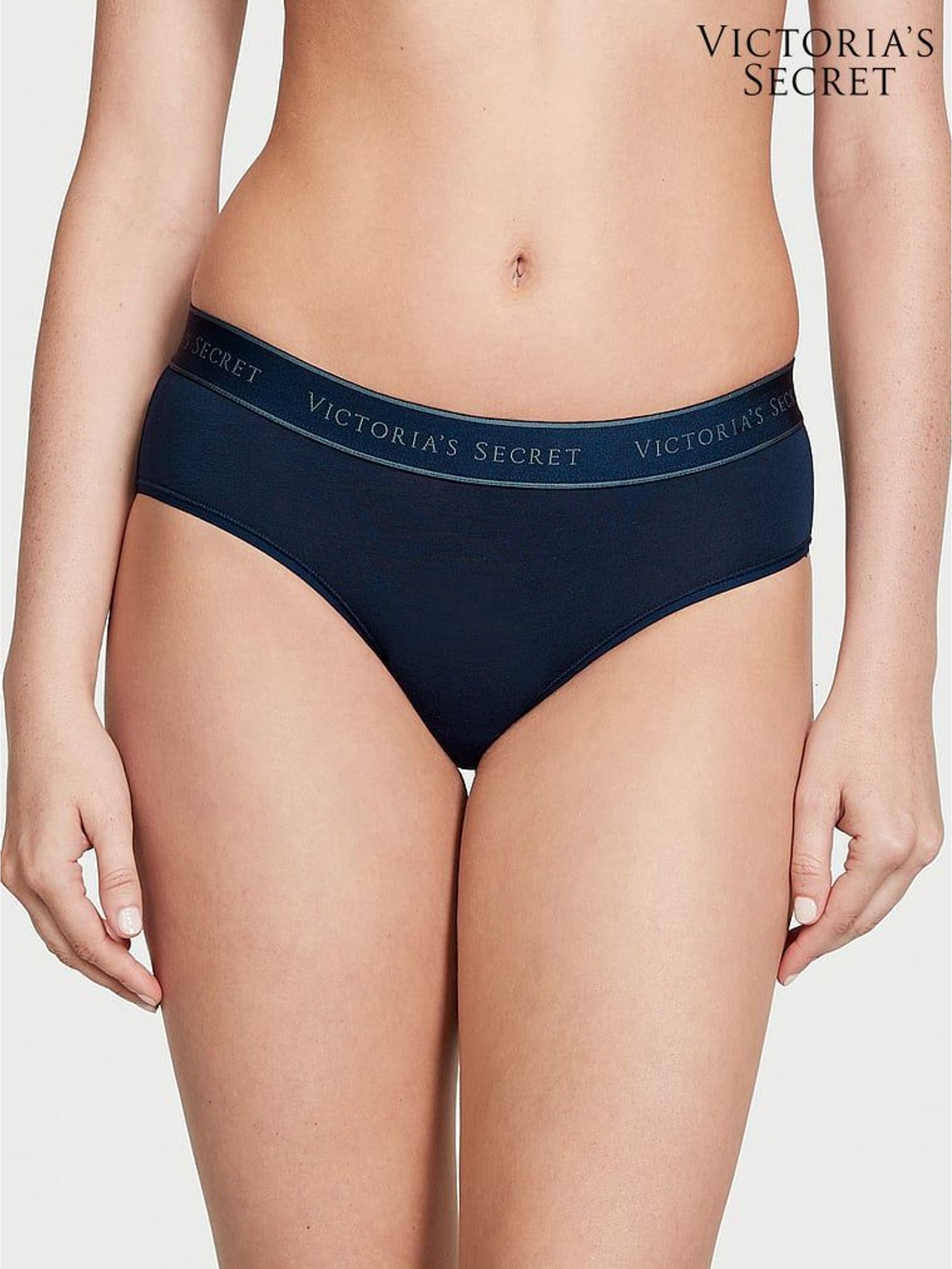 Noir Navy Blue Hipster Knickers (K89108) | £9