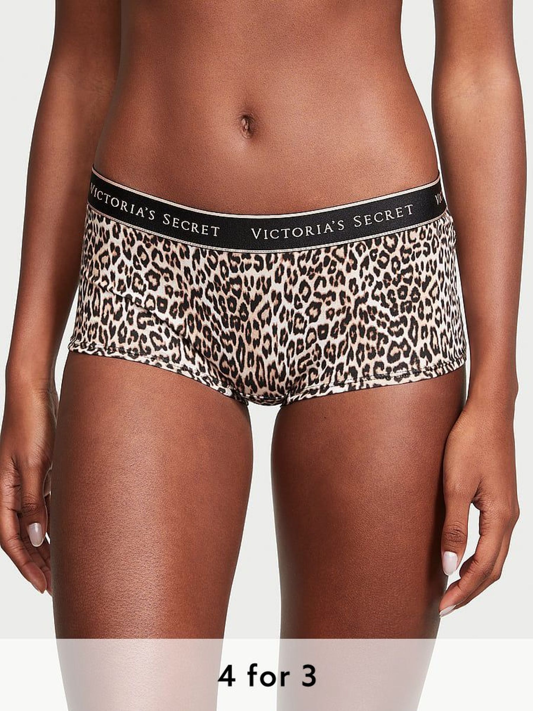 Leopard Brown Basic Instincts Short Knickers (K89113) | £9