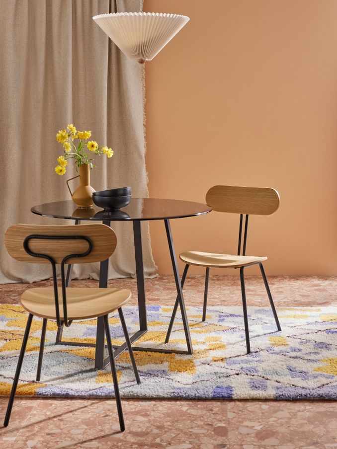 Set of 2 Tambo Dining Chairs in Oak (K93793) | £299