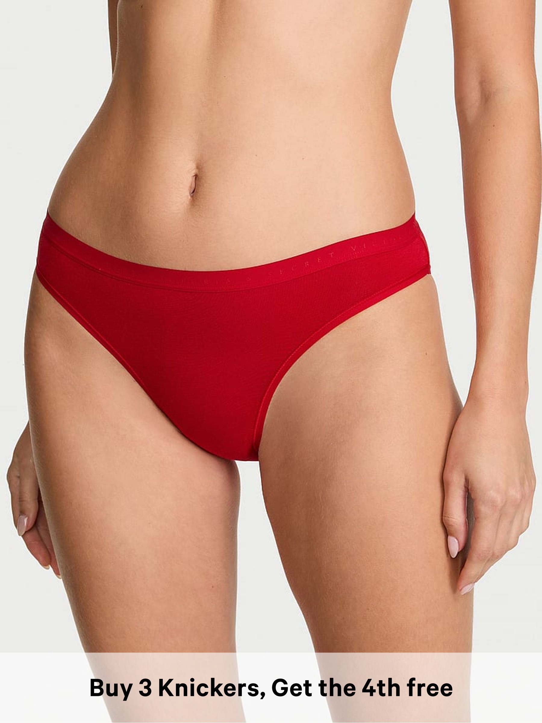 Lipstick Red - Bikini Knickers