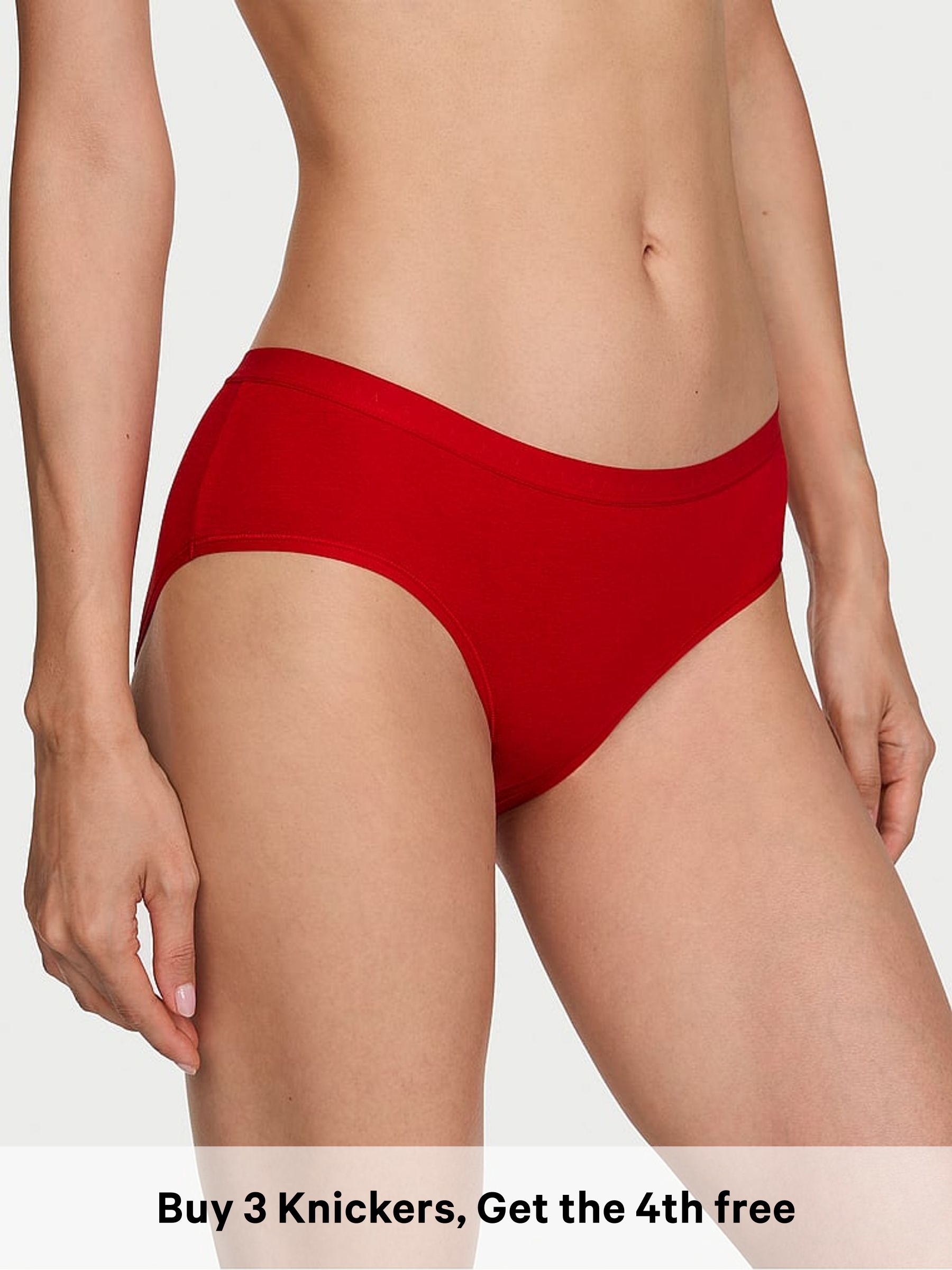 Lipstick Red - Bikini Knickers